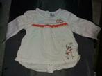 T shirt manches longues bébé fille T62, Kinderen en Baby's, Babykleding | Maat 62, Gebruikt, Meisje, Ophalen of Verzenden, Shirtje of Longsleeve