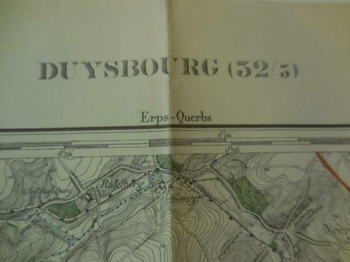 très anciennes cartes d'état-major, de 1884 à 1950, Antiquités & Art, Curiosités & Brocante, Enlèvement