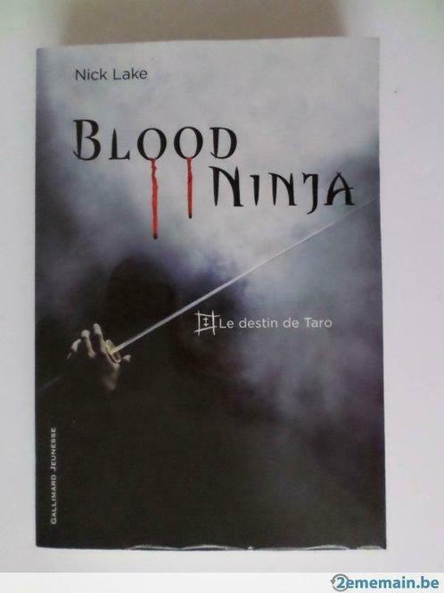 Blood Ninja Volume 1 Taro's Destiny door Nick Lake Gallimard, Boeken, Kinderboeken | Jeugd | 13 jaar en ouder, Gelezen, Ophalen of Verzenden