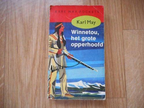 KARL MAY(winnetoe het grote opperhoofd) jaar 1962, Boeken, Avontuur en Actie, Gelezen, Ophalen of Verzenden