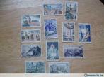 12 timbres République française, Gestempeld