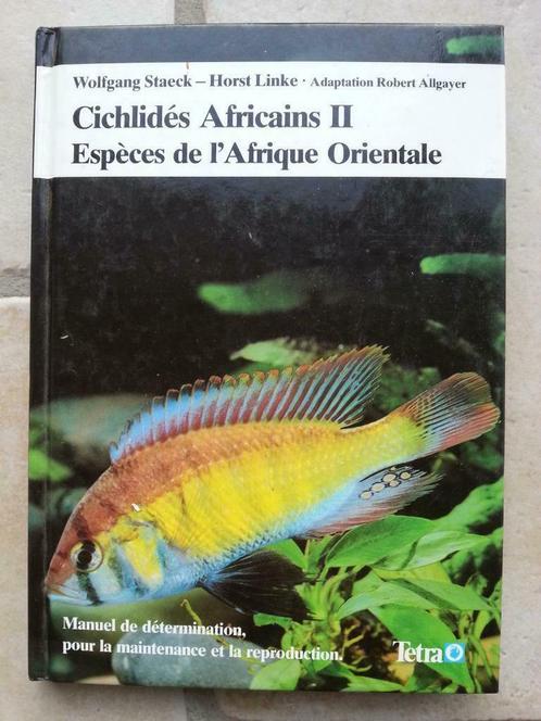 Cichlidés Africains II Espèces de l'afrique oriental, Livres, Animaux & Animaux domestiques, Utilisé, Poissons, Enlèvement ou Envoi