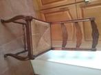 4 eiken stoelen met rieten zitting, Antiek en Kunst, Ophalen