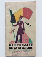 Centenaire de la Belgique offert par la librairie Larousse, Gelezen, Ophalen of Verzenden