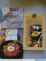 3 kookboekjes, Boeken, Kookboeken, Gelezen, Ophalen of Verzenden, Spanje