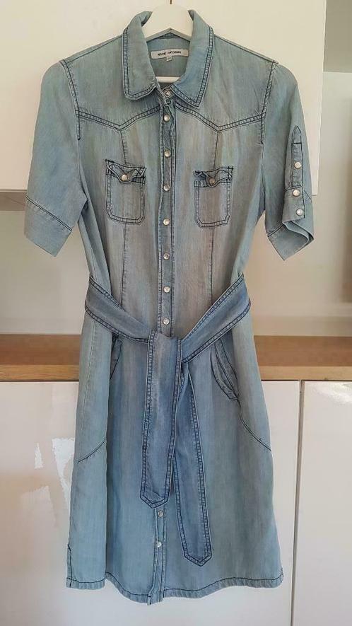 Jeansjurkje 'Bruno Antognini' (maat: 40), Kleding | Dames, Jurken, Gedragen, Maat 38/40 (M), Blauw, Knielengte, Ophalen of Verzenden