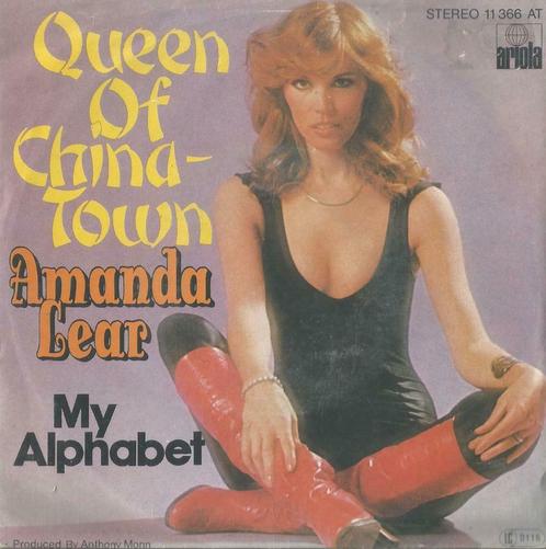 Amanda Lear – Queen of China Town - Single, Cd's en Dvd's, Vinyl Singles, Gebruikt, Single, Pop, 7 inch, Ophalen of Verzenden