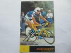 wielerkaart 1996  team atlanta maurizio fondriest signe, Collections, Comme neuf, Envoi