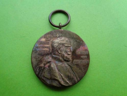 WO1 ... Preussen Centenar medaille, Wilhelm 1 , 1797 - 1897, Verzamelen, Militaria | Algemeen, Landmacht, Lintje, Medaille of Wings