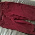 Pantalon en velours côtelé rouge taille 42, Comme neuf, Taille 48/50 (M), Blue Motion, Rouge
