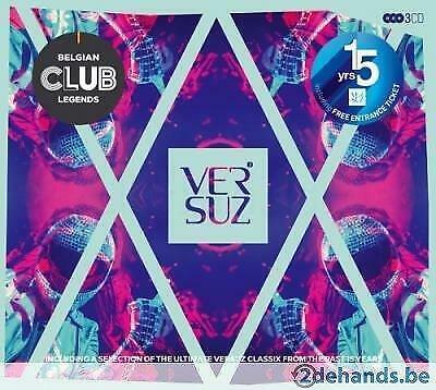 3CD Belgian Club Legends Presents: 15 years Versuz, CD & DVD, CD | Compilations