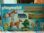 Playmobile 4188, chevaux avec poulin, Utilisé, Envoi