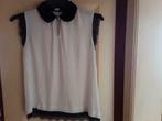 Blouse blanc et noir orfeo TM, Maat 38/40 (M), Wit, Ophalen of Verzenden, Zo goed als nieuw