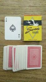 Swan Playing Cards., Verzamelen, Speelkaarten, Jokers en Kwartetten, Gebruikt, Ophalen of Verzenden, Speelkaart(en)