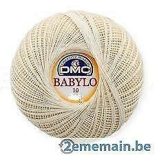 coton DMC Babylo n°10 Ecru 50 gr 267 m, Hobby & Loisirs créatifs, Tricot & Crochet, Neuf, Crochet, Enlèvement ou Envoi