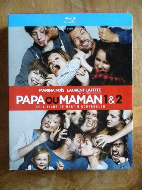 )))  Bluray  Papa ou Maman 1 & 2  //  Comédie   (((, CD & DVD, Blu-ray, Comme neuf, Aventure, Coffret, Enlèvement ou Envoi