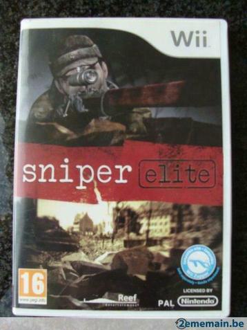 wii sniper elite, Enlèvement ou Envoi, Utilisé