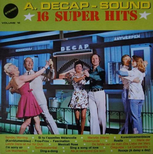 Decap Organ Antwerp ‎– A. Decap-Sound ★ 16 Super Hits ★, CD & DVD, Vinyles | Autres Vinyles, 12 pouces, Enlèvement ou Envoi