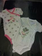 Lot 2 Body bébé fille T60 3 mois, Kinderen en Baby's, Babykleding | Maat 62, Gebruikt, Meisje, Ophalen of Verzenden, Setje