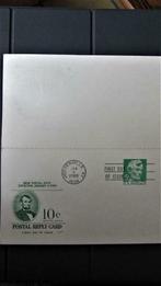 FDC OP KAART- PRESIDENTEN USA- PRESIDENT LINCOLN., Ophalen of Verzenden, Gestempeld, Overige thema's