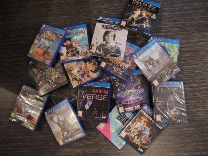 Jeux PS4 en VRAC (mise à jour le 24/07/2024), Games en Spelcomputers, Spelcomputers | Sony PlayStation 4, Gebruikt, Original, 1 TB
