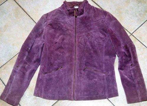 Veste violet femme en cuir véritable de M&S taille : M, Vêtements | Femmes, Vestes | Hiver, Porté, Taille 38/40 (M), Violet, Enlèvement