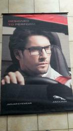 Drapeau publicitaire Jaguar (125 x 84 cm), Collections, Enlèvement ou Envoi, Comme neuf, Voitures