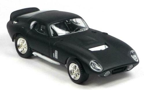 1:43 Lucky Shelby Cobra Daytona Coupe 1965 matzwart, Hobby & Loisirs créatifs, Voitures miniatures | 1:43, Comme neuf, Voiture