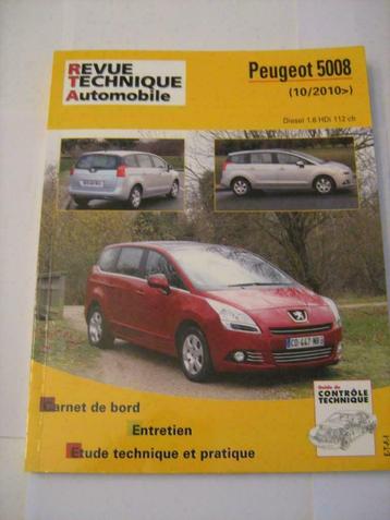 REVUE  TECHNIQUE - PEUGEOT 5008 (VANAF/2010 ) TAAL FRANS  beschikbaar voor biedingen