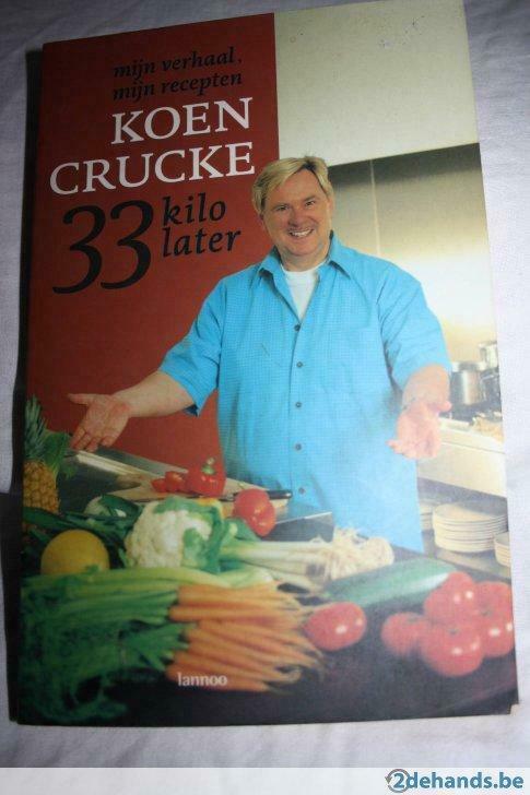 Koen Crucke 33 kilo later - Mijn verhaal, mijn recepten, Boeken, Gezondheid, Dieet en Voeding, Gelezen, Ophalen of Verzenden