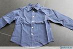 Denimkleurig hemd van Bellerose maat 4 jaar (104), Ophalen of Verzenden, Gebruikt, Jongen, Shirt of Longsleeve