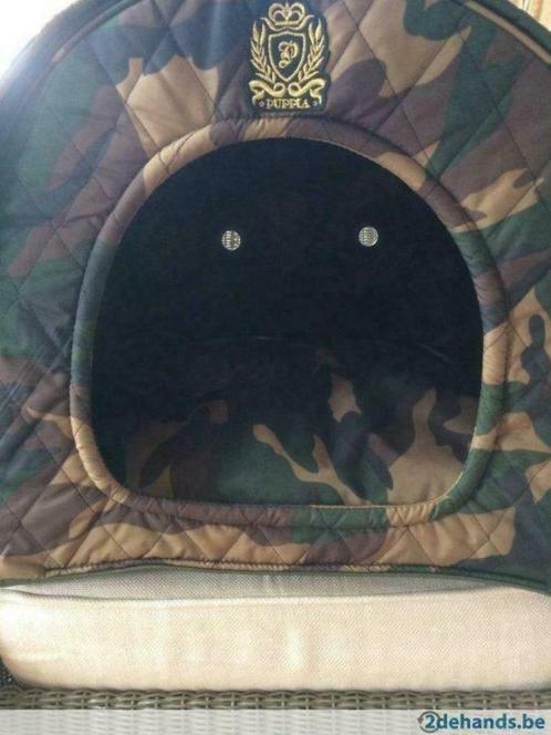 Puppia Hond of Kat Tent - Huisje : camouflage stijl, Animaux & Accessoires, Accessoires pour chiens, Neuf, Enlèvement ou Envoi