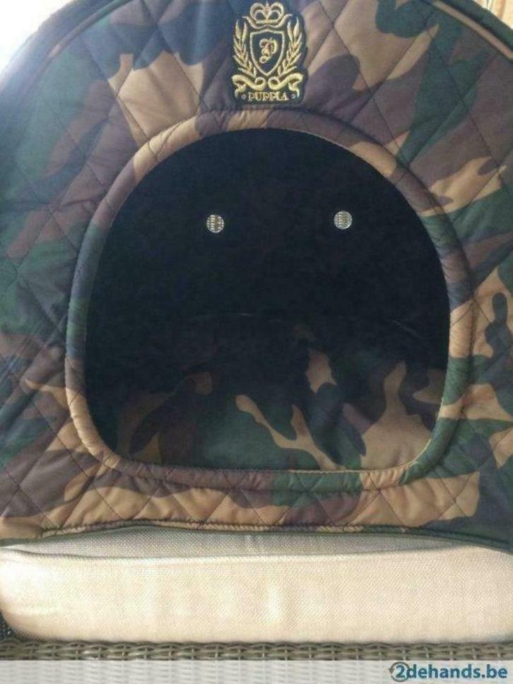 Puppia Hond of Kat Tent - Huisje : camouflage stijl, Dieren en Toebehoren, Honden-accessoires, Nieuw, Ophalen of Verzenden