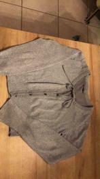 gilet grijs glitter communie, Kinderen en Baby's, Kinderkleding | Maat 128, Ophalen of Verzenden, Zo goed als nieuw