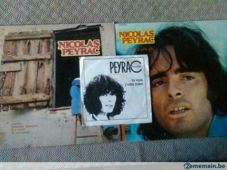 Nicolas Peyrac, 2 disques (update), CD & DVD, Vinyles | Autres Vinyles, Enlèvement ou Envoi