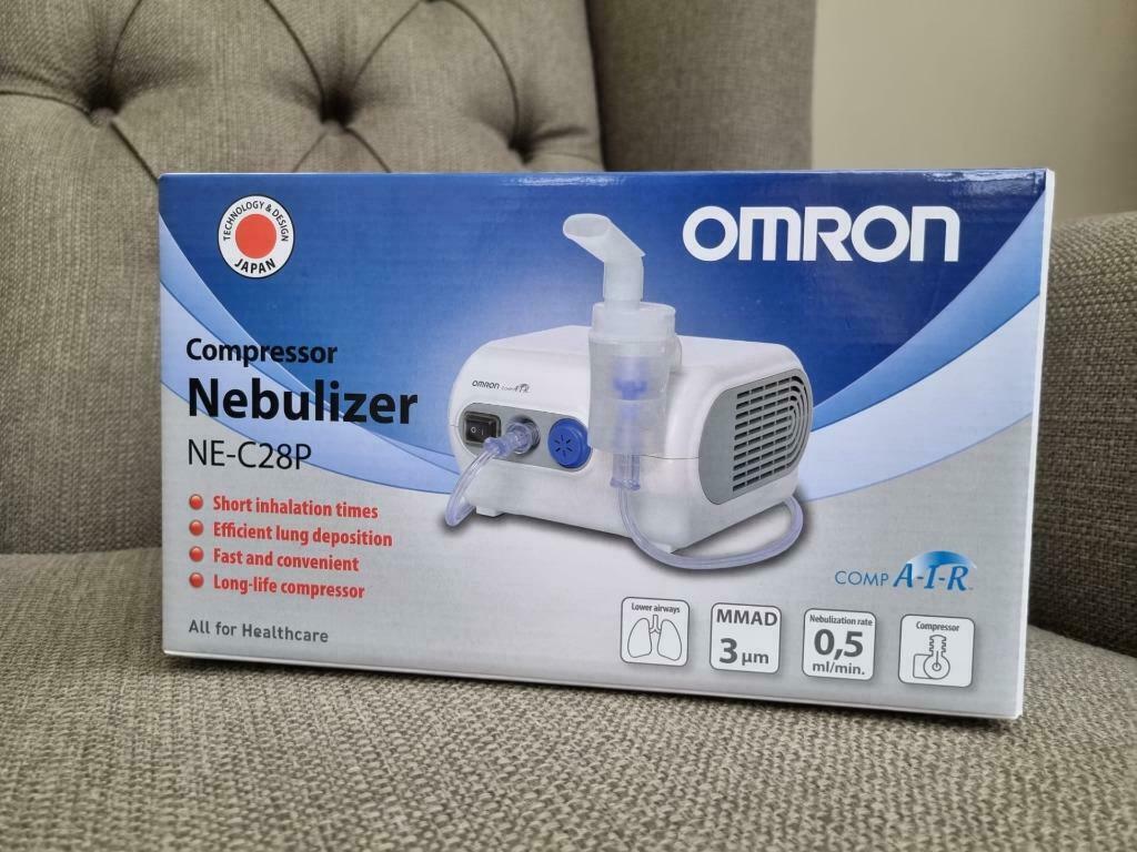 Omron NEC-28P nebulizer compressor, Elektronische apparatuur, Persoonlijke Verzorgingsapparatuur, Zo goed als nieuw, Overige typen