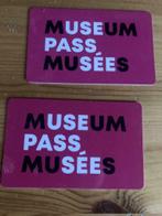 Deux Museum Pass valides jusqu’au 30/09/22, non enregistrés
