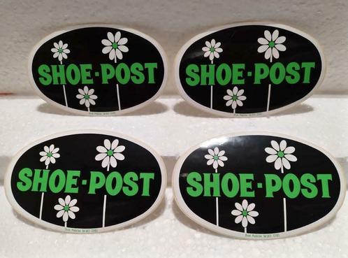 Vintage Stickers - Shoe Post - Typisch jaren 80 - Nieuw, Verzamelen, Stickers, Nieuw, Bedrijf of Vereniging, Ophalen of Verzenden