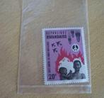 Postzegel Timbre Republique Rwandaise Lutte contre les armes, Enlèvement ou Envoi