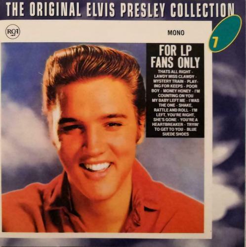 ELVIS PRESLEY - For LP fans only (CD), Cd's en Dvd's, Cd's | Rock, Zo goed als nieuw, Rock-'n-Roll, Ophalen of Verzenden
