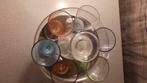 Borrelglaasjes, shot glaasjes vintage shotglas, Antiek en Kunst, Ophalen of Verzenden