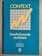 Beschrijvende statistiek, Context, Ophalen of Verzenden, Gelezen