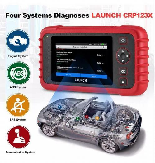 Launch 123X OBD auto diagnose uitlezen resetten, Auto diversen, Autogereedschap, Nieuw, Ophalen of Verzenden