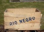 Antique caisse en bois     ART DECO     origine Argentine, Enlèvement ou Envoi