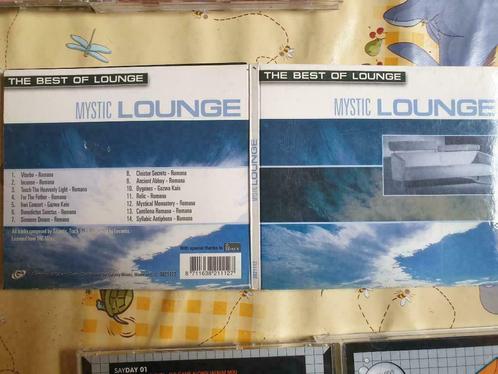 the best of lounge  -  Mystic lounge, CD & DVD, CD | Dance & House, Utilisé, Musique d'ambiance ou Lounge, Enlèvement ou Envoi