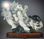 Jade Beeld Boeddha Kwan Yin Guan Yin Museum Antiek, Antiek en Kunst, Ophalen of Verzenden