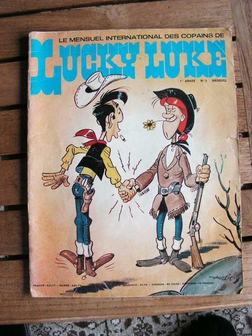 Magazine «Le Mensuel International des Copains de Lucky Luke, Livres, BD, Utilisé, Une BD, Enlèvement ou Envoi
