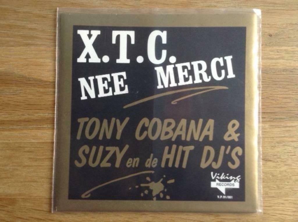 single tony cabana & suzy en de hit dj's, Ophalen of Verzenden, 7 inch, Nederlandstalig, Single