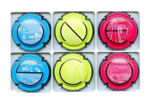Champagne capsules - Generieken "Unesco" (G 926), Verzamelen, Overige Verzamelen, Zo goed als nieuw, Verzenden