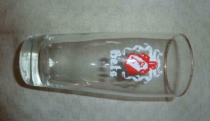 #E Bier glas BETS Brouwerij De Sleutel - Betekom, Verzamelen, Glas en Drinkglazen, Gebruikt, Bierglas, Ophalen of Verzenden